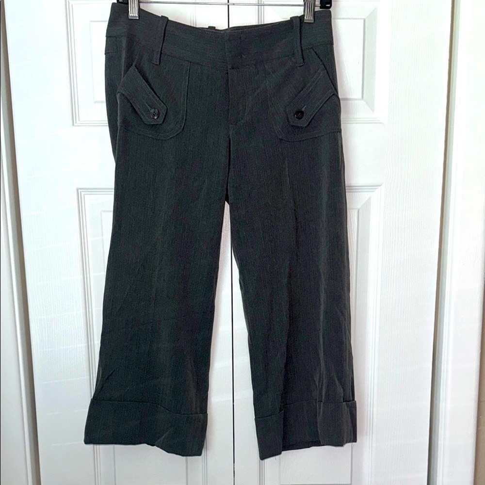 Gavin Dark Gray Capri